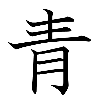 青